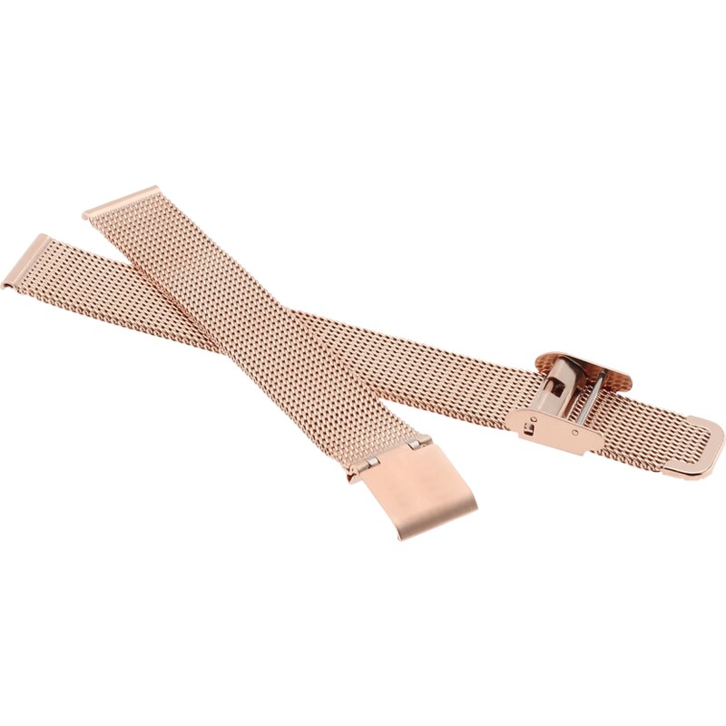 JVD Rose gold dámský kovový řemínek Kovový tah - Milánský KT