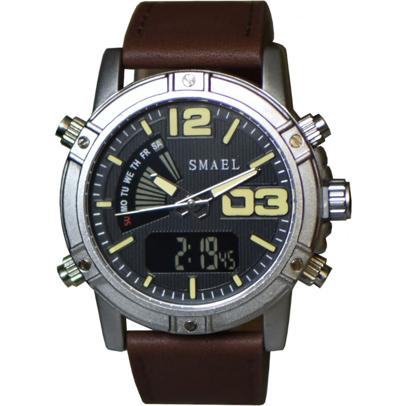 Pánské hodinky SMAEL 1319 stříbrné