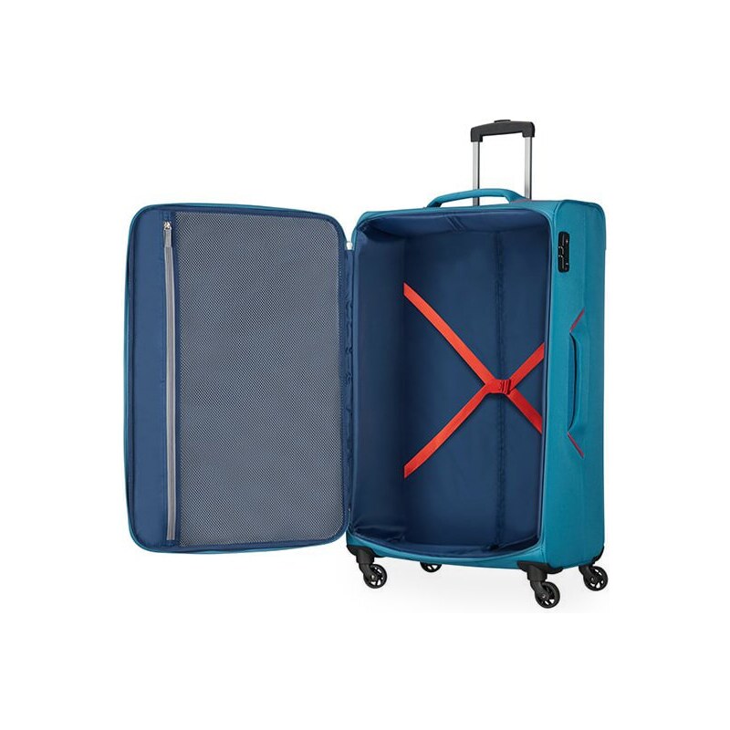 American Tourister Cestovní kufr Holiday Heat Spinner 108 l tmavě modrá