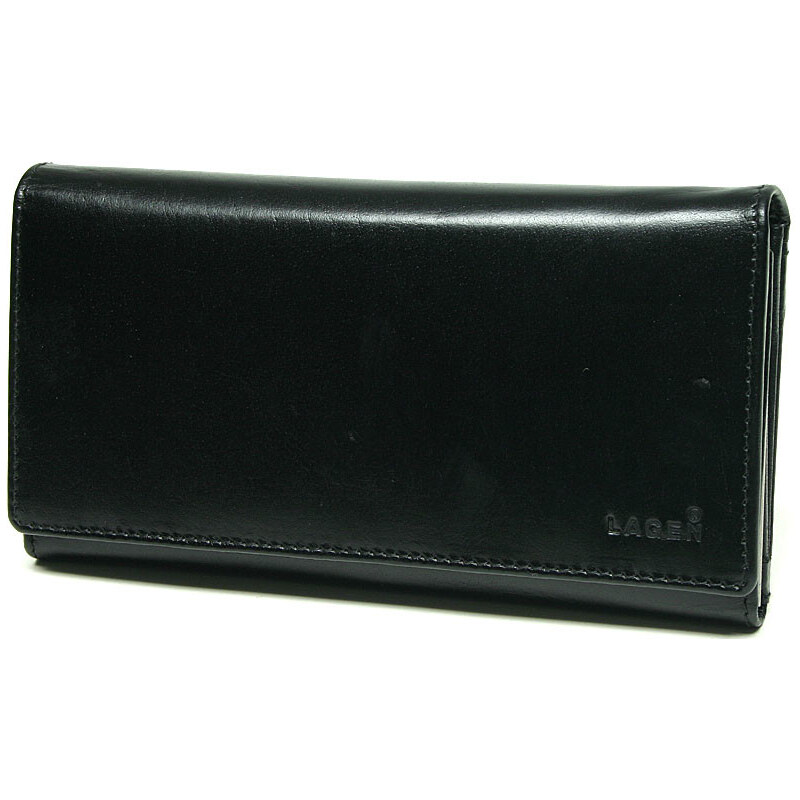Dámská kožená peněženka LAGEN Sofia - černá