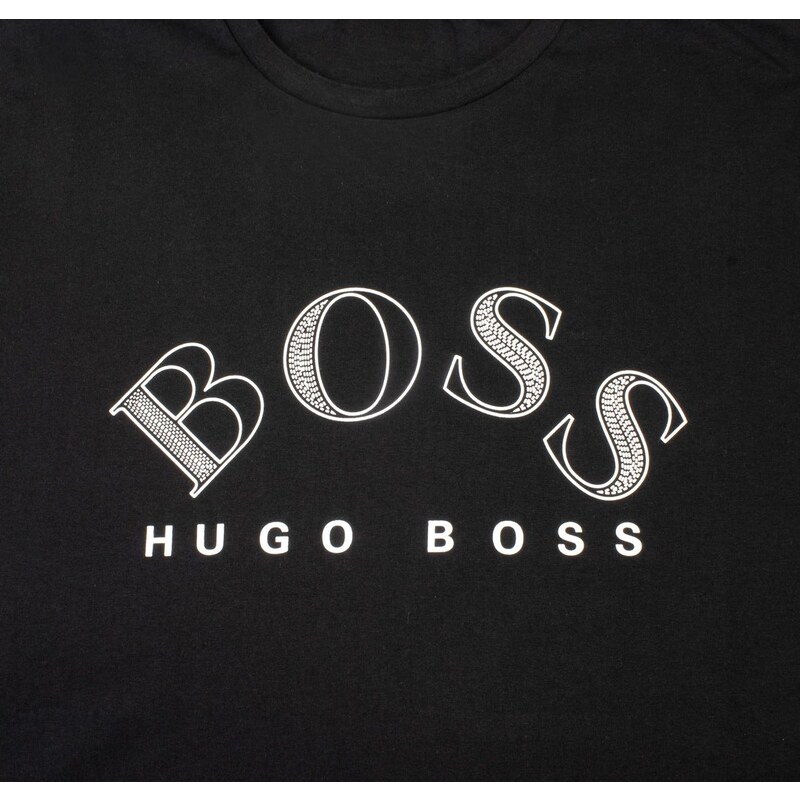 Pánské černé triko Hugo Boss