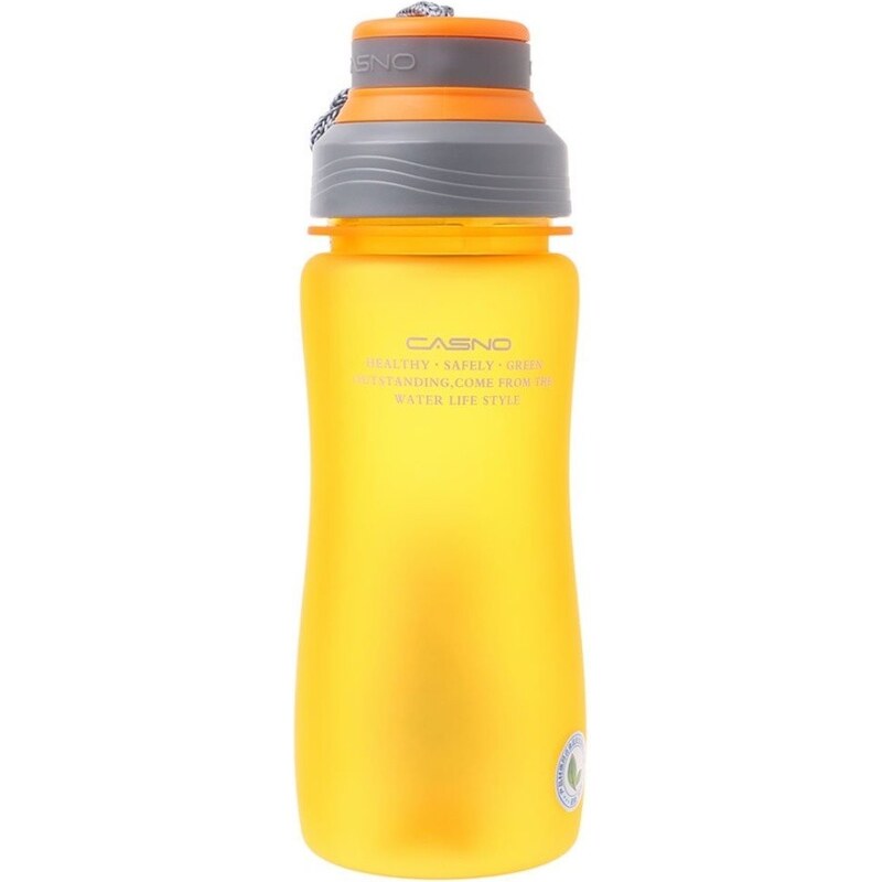 Láhev na pití Casno 600 ml oranžová Casno