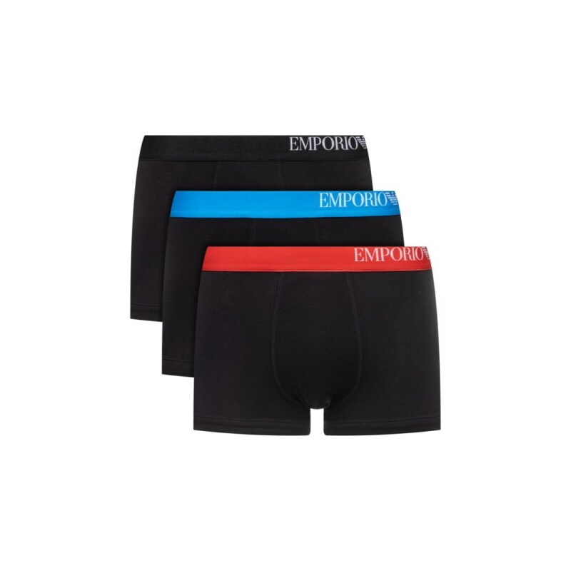 Emporio Armani černé pánské boxerky 3pack