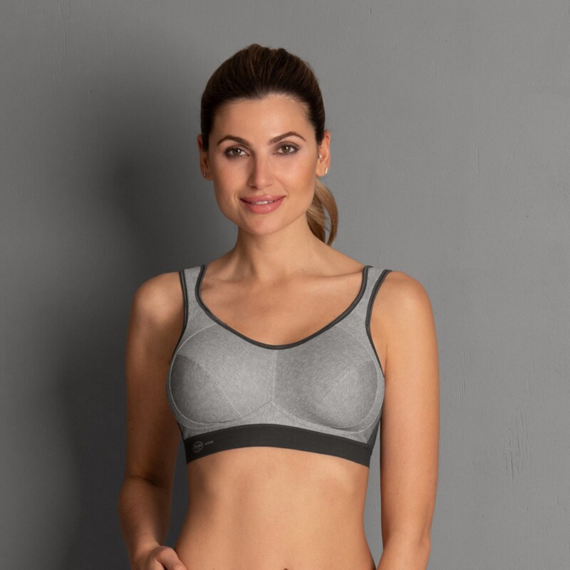 extreme control sportovní podprsenka 5527 heather grey - Active