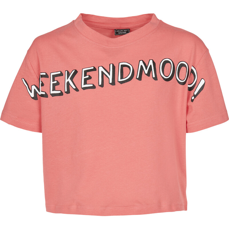 MT Kids Dětské tričko Weekend Mood - růžové