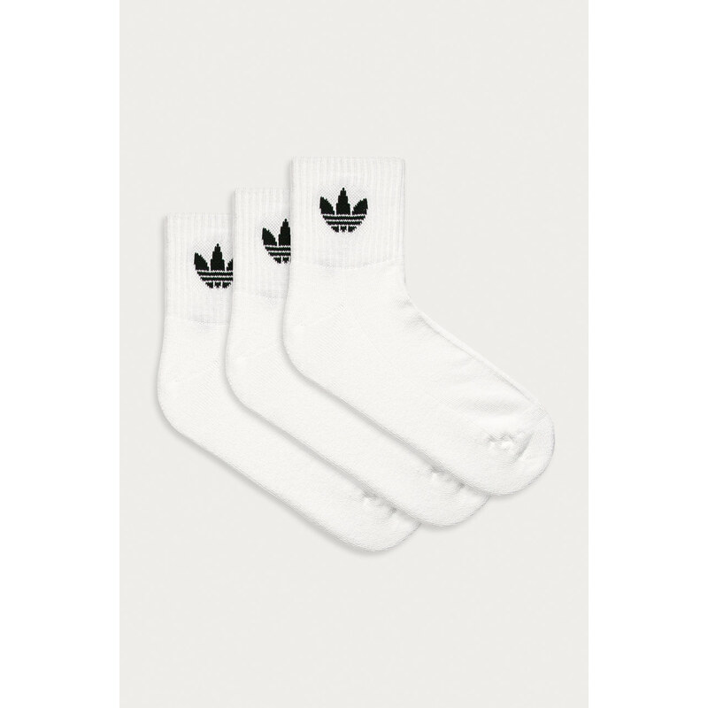 Ponožky adidas Originals (3-pack) FT8529 FT8529-WHITE