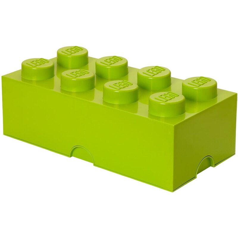 Bonami Limetkový úložný box LEGO