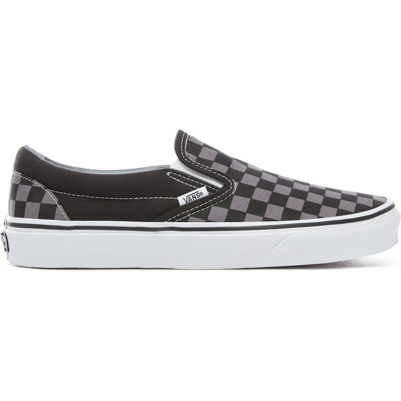 Vans UA Classic Slip-On Black/Pewter Checkerboard