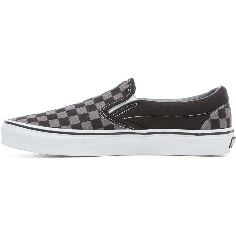 Vans UA Classic Slip-On Black/Pewter Checkerboard