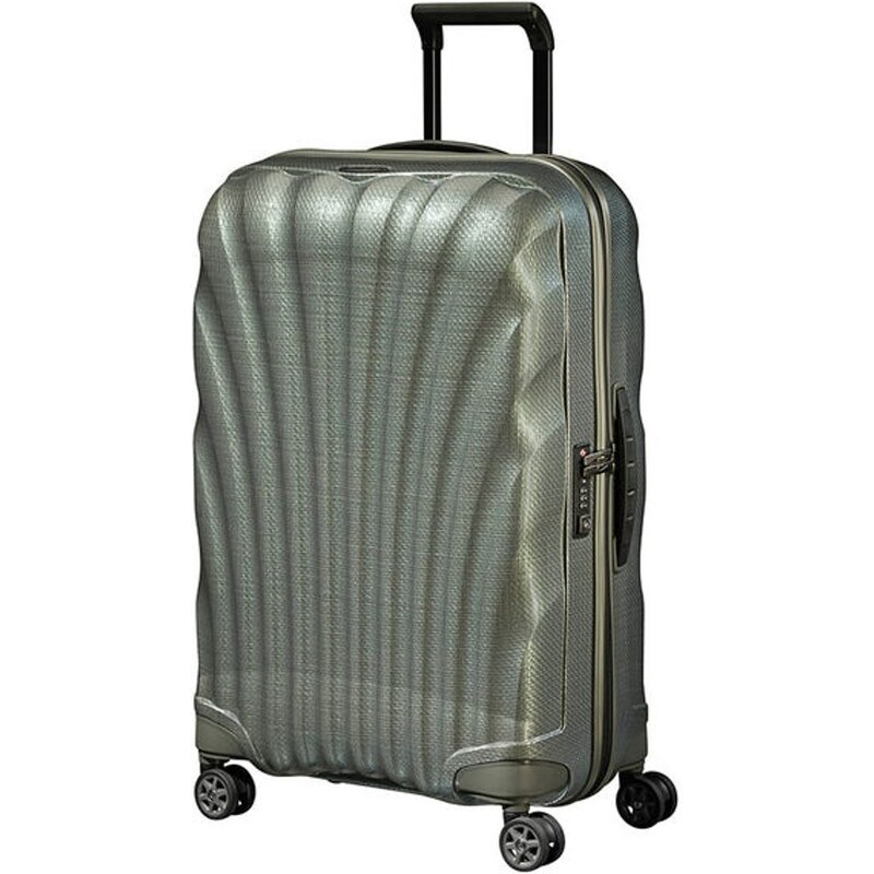 Samsonite Skořepinový cestovní kufr C-lite Spinner 68 l zelená