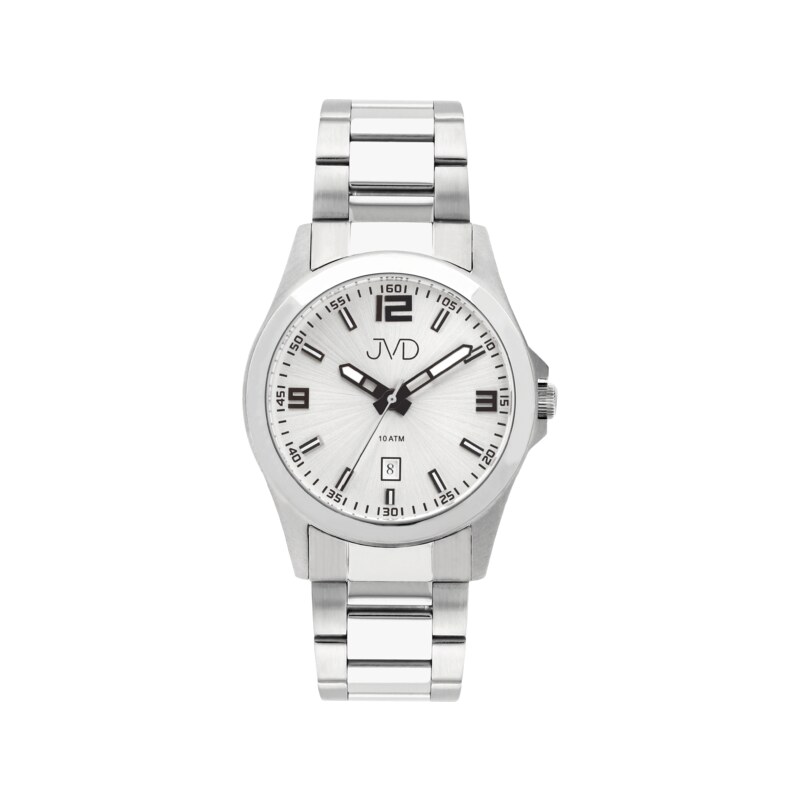 Odolné vodotěsné náramkové pánské hodinky JVD steel J1041.30 - 10ATM 51534040