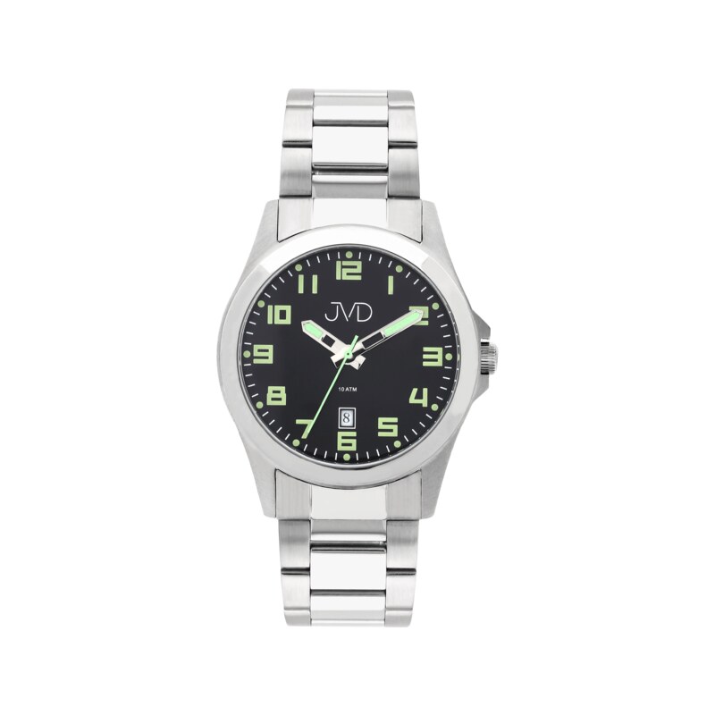 Odolné vodotěsné náramkové pánské hodinky JVD steel J1041.35 -