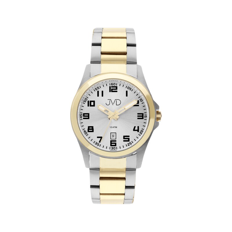 Odolné vodotěsné náramkové pánské hodinky JVD steel J1041.25 - 10ATM 51534037