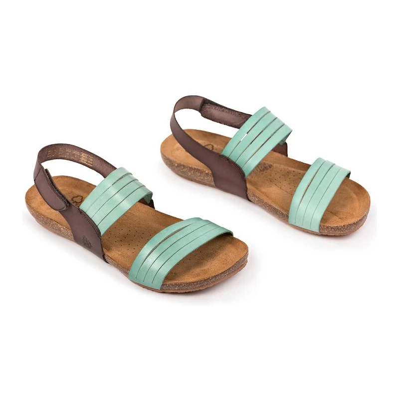 Dámské kožené sandále Yokono BEACH-142 multicolor - GLAMI.cz