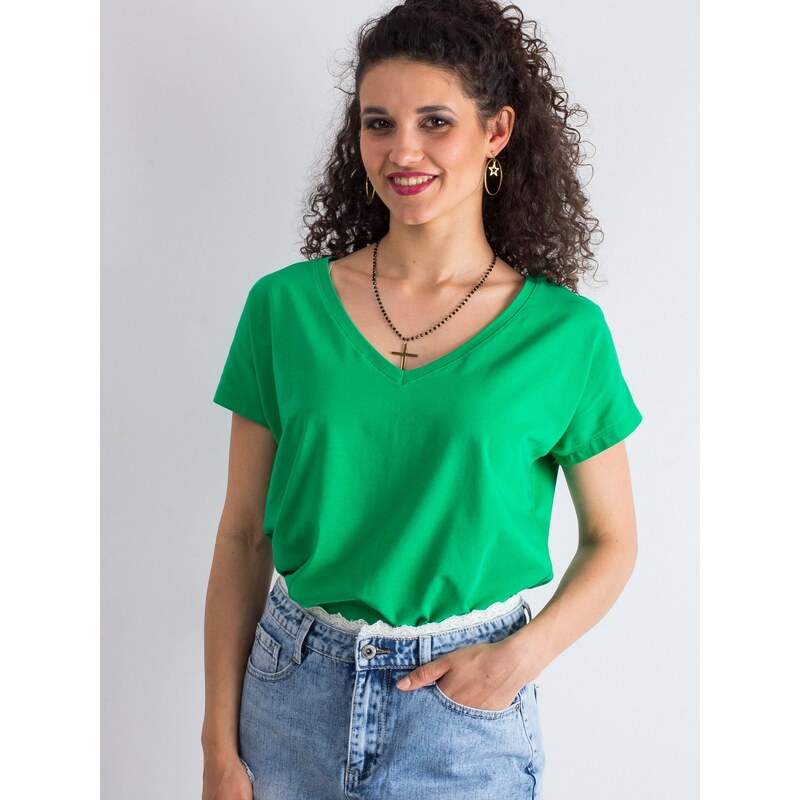 BASIC Feel Good T-shirt-RV-TS-4832.24P-Green