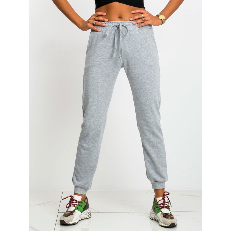 BASIC Feel Good Sweatpants-RV-DR-5040.08X-gray