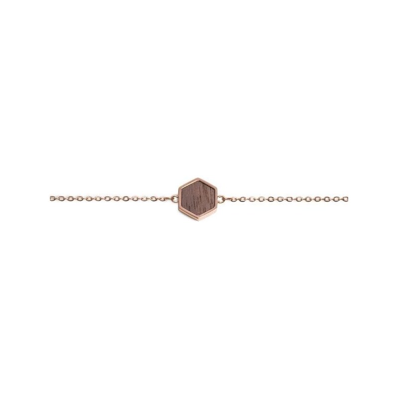 BeWooden Náramek Lumen Hexagon Bracelet