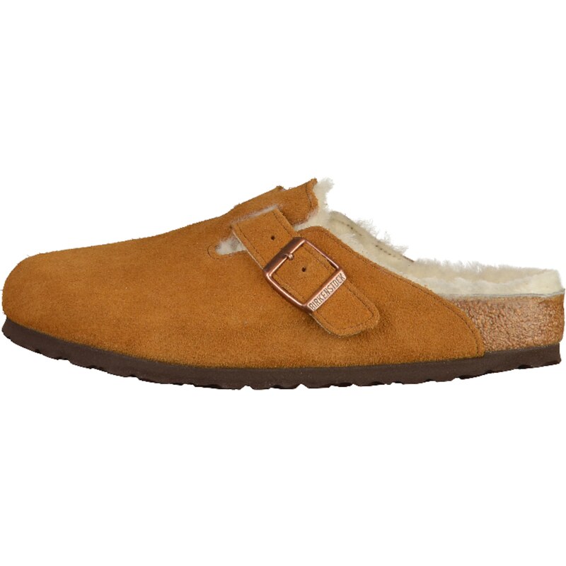 BIRKENSTOCK Slipper Boston karamelová