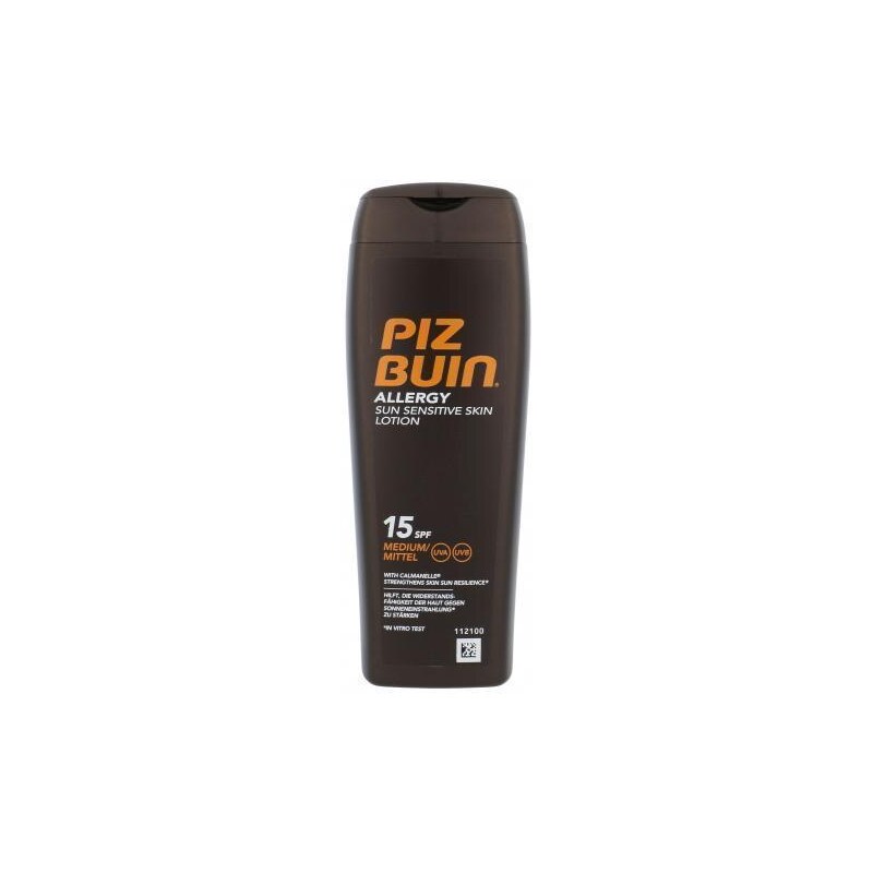 PIZ BUIN Allergy Sun Sensitive Skin Lotion SPF15 200 ml opalovací mléko proti alergii na slunce unisex