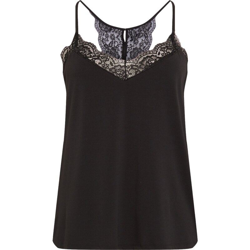 Vero Moda Curve Top Ana černá