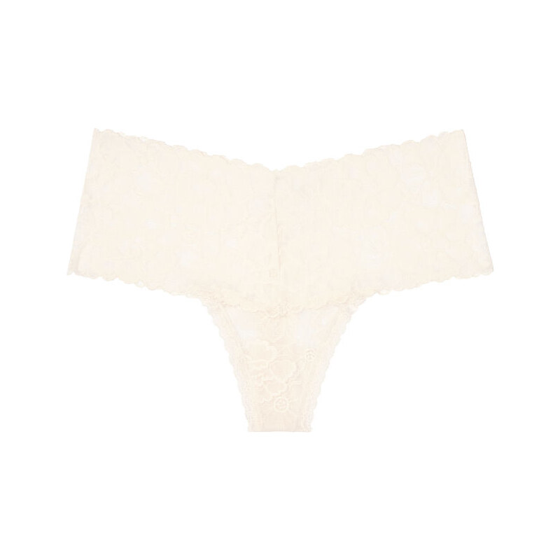 Victoria´s Secret Victoria's Secret krajkové tanga Mid-rise Thong Panty Wide-Waistband