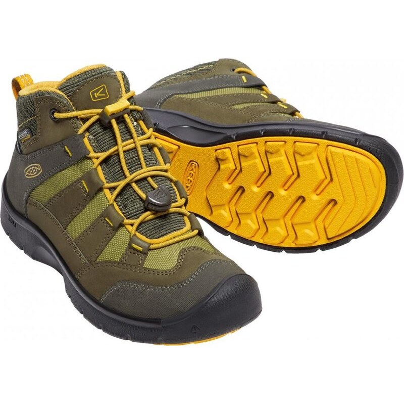 Keen HIKEPORT MID WP dark olive/citrus, 1017996 45954282