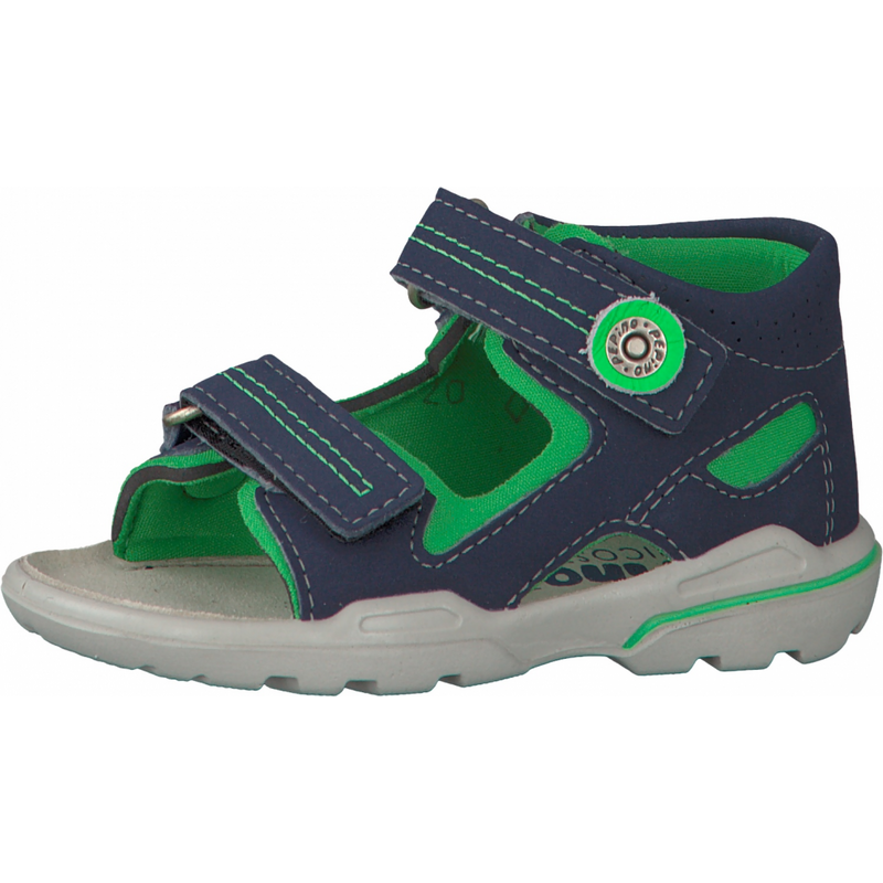 Dětský sandálek Ricosta 32315-555, Manti, nautic/neongrun 45955638