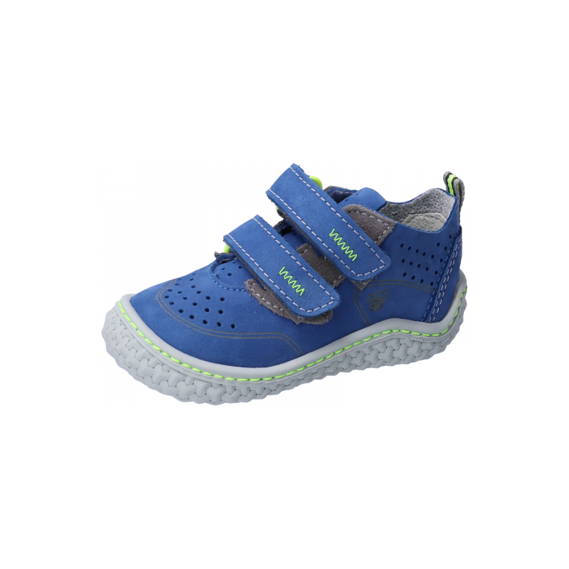 Dětské celoroční boty RICOSTA 17207-151 azur Barefoot, Chapp 51514482