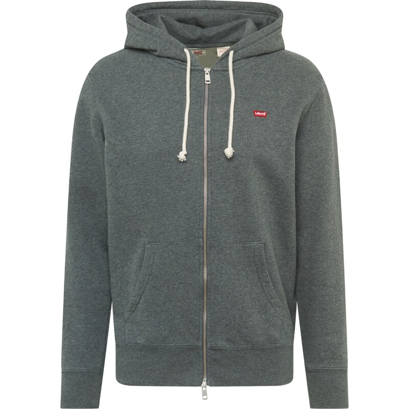 LEVI'S  Mikina 'New Original Zip Up' kouřově šedá