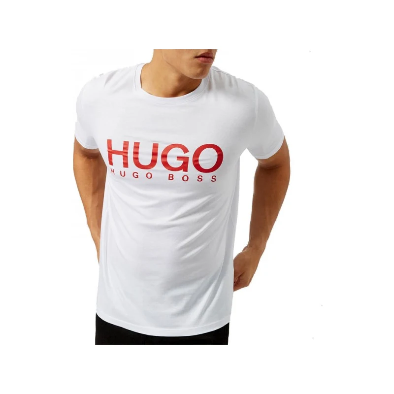 Pánské tričko Hugo Boss bílé - GLAMI.cz