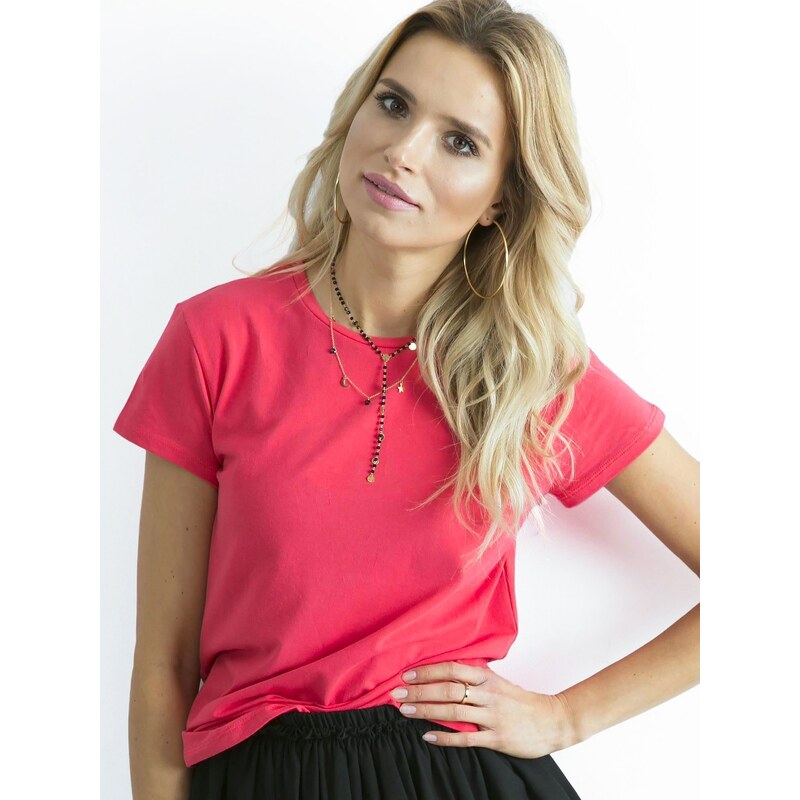 BASIC Feel Good T-shirt-RV-TS-4623.89-coral
