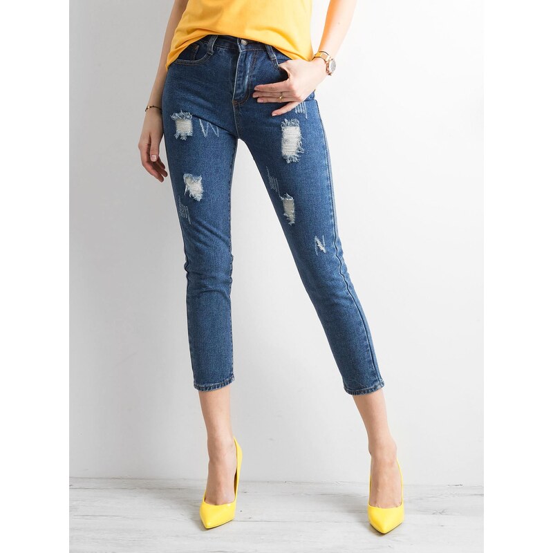 Factory Price Jeans trousers-JMP-SP-CHK004.84-dark blue