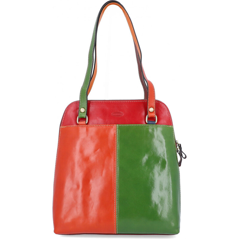 CRISTINA RUI Luxusní Italská kožená KABELKA/BATOH 2v1 Lisa 51560819