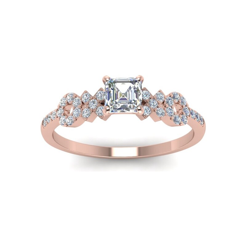 Olivie Stříbrný prsten XOXO ROSE 4229 51604136
