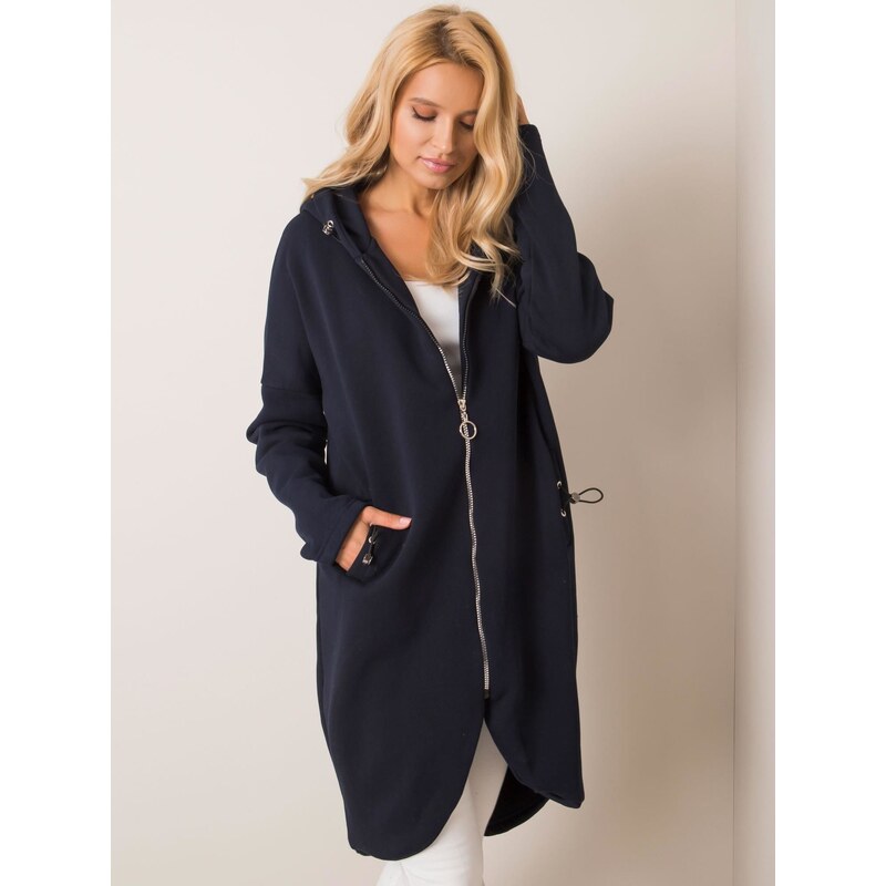 RUE PARIS Sweatshirt-RV-BL-4858-1.99P-navy blue
