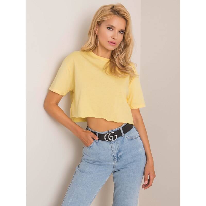 RUE PARIS T-shirt-193-TS-20Y-1036.13P-Light Yellow