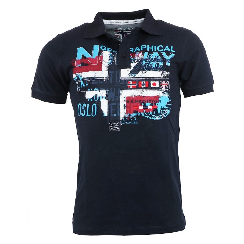 GEOGRAPHICAL NORWAY polokošile pánská KAGUTA SS MEN nadměrná velikost 100