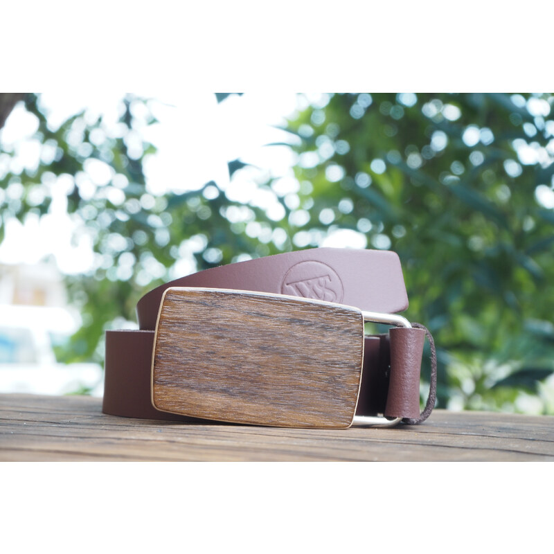 Wood Style Opasek Kulatý Ořech