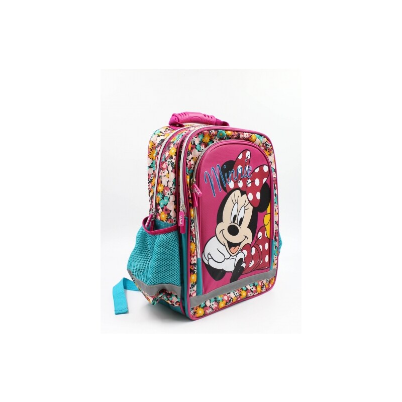 Setino Dívčí školní batoh Disney Minnie Mouse, růžový