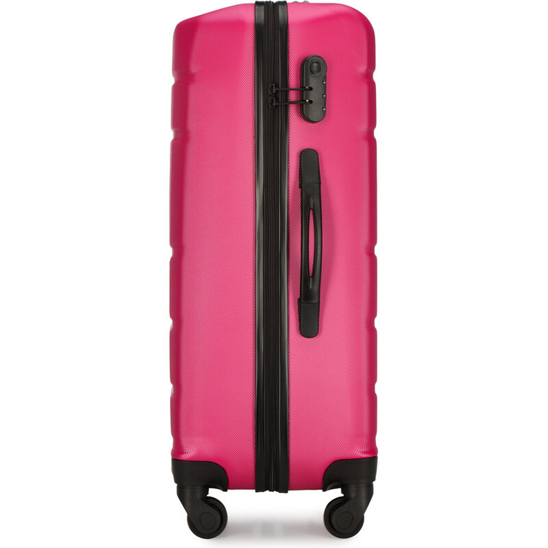 Střední kufr Wittchen, růžová, ABS