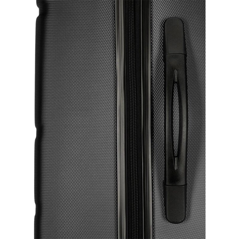 Střední kufr Wittchen, černá, ABS