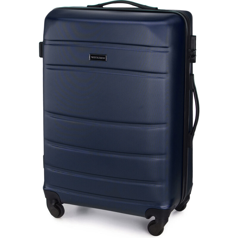 Střední kufr Wittchen, tmavě modrá, ABS