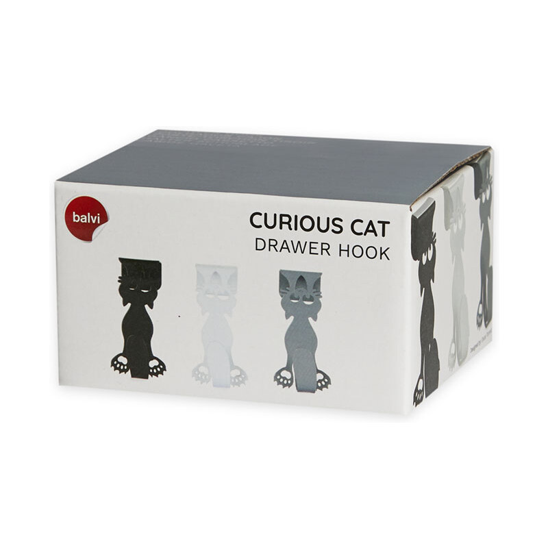 BALVI Věšáčky na utěrky Curious Cats 27317, 3ks