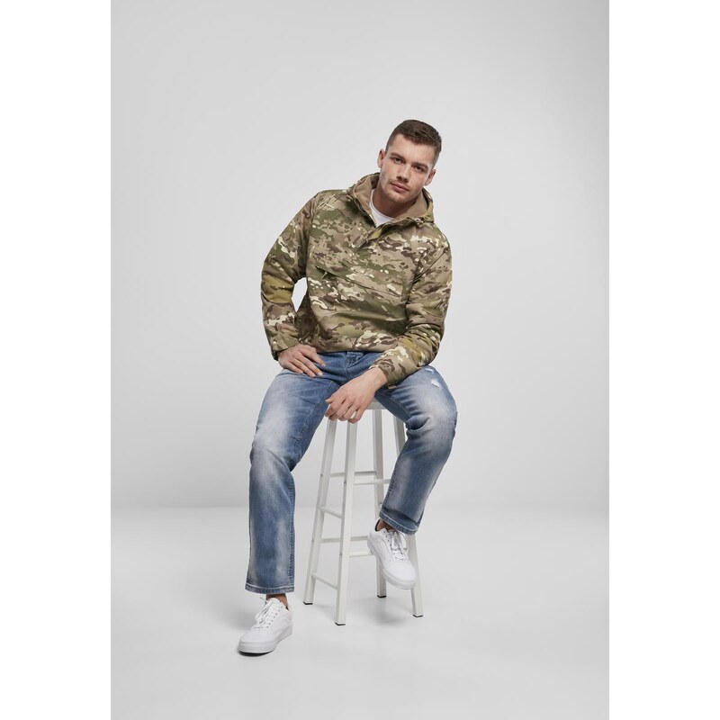 Brandit Pánská bunda Urban Classics Windbreaker Tactical Camo