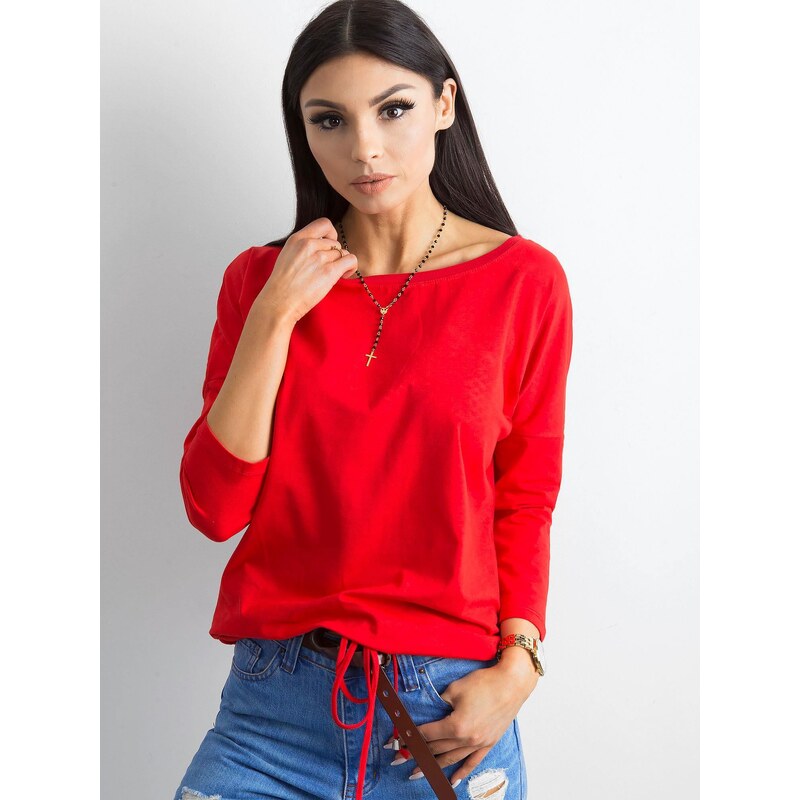 BASIC Feel Good Blouse-RV-BZ-4691.39P-red