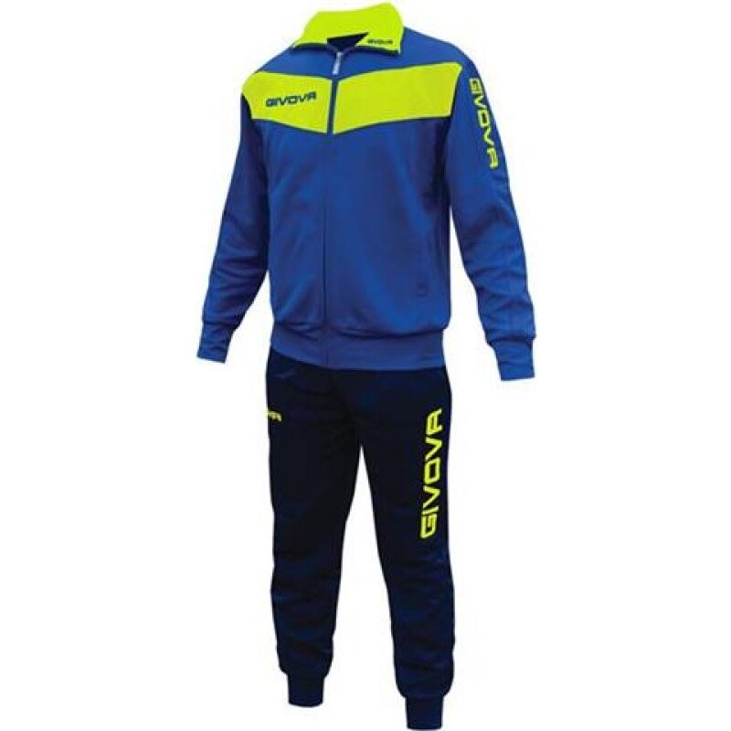 Tuta Visa Fluo unisex tepláky TR018F 0219 - Givova