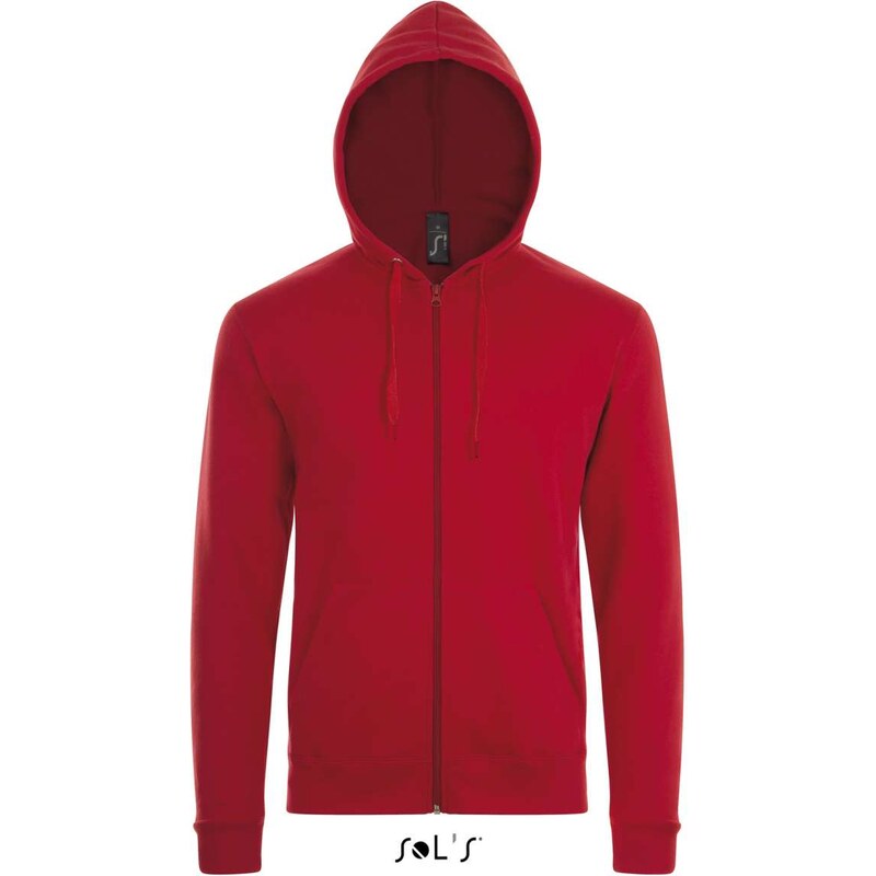 SOLS Unisex mikina na zip Stone –