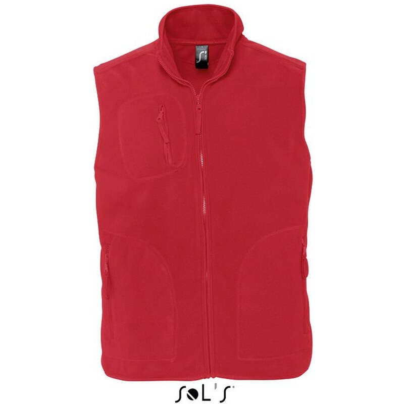 SOLS Unisex fleecová vesta NORWAY –