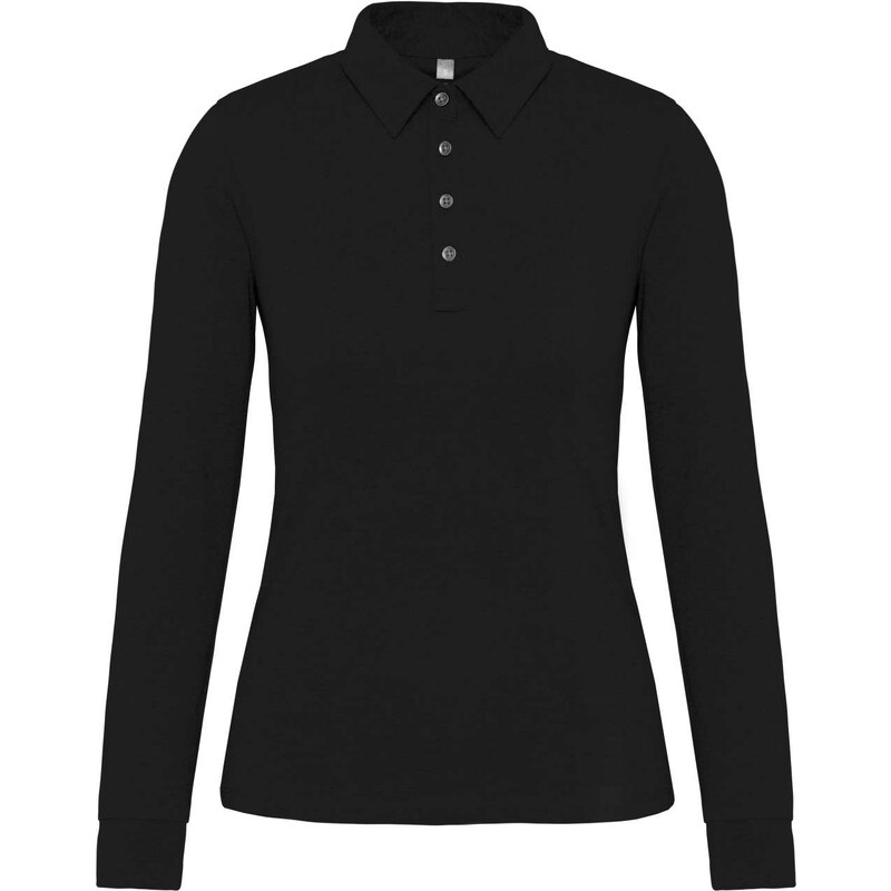 Kariban Dámská polokošile s dlouhým rukávem Knit – 114887805
