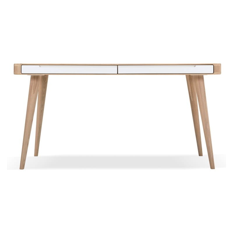 Bonami Jídelní stůl z dubového dřeva Gazzda Ena Two, 140 x 90 cm